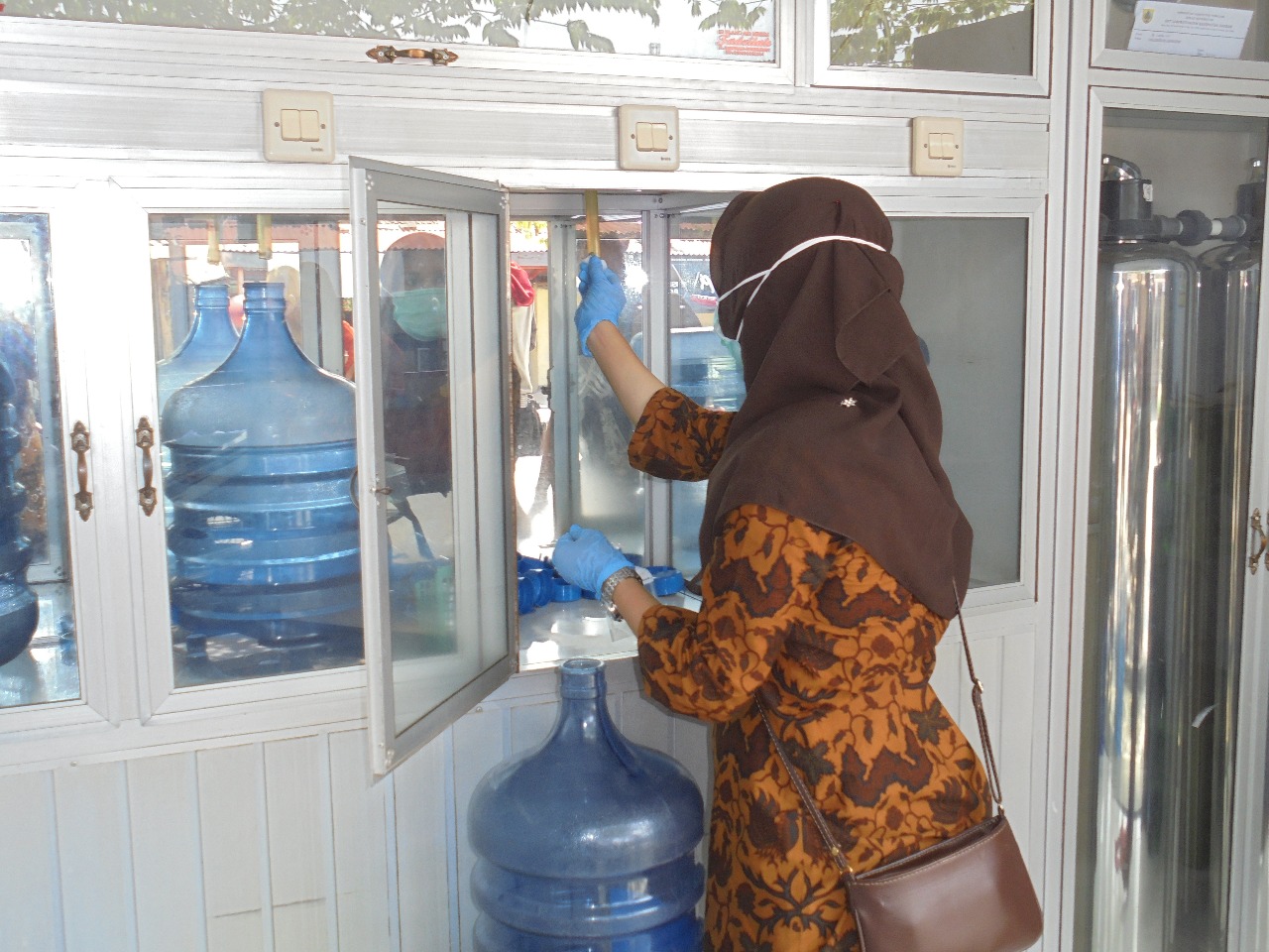Monitoring dan Evaluasi Analisis Dampak Faktor Risiko Penyakit Bawaan Air melalui Depot Air Minum (DAM) di Kabupaten Pemalang Tahun 2018