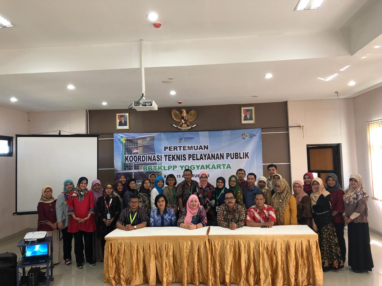 Pertemuan Koordinasi Teknis Pelayanan Publik