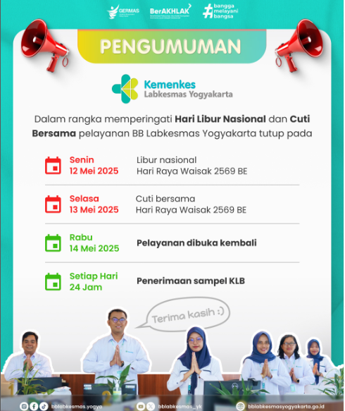 Pengumuman Libur Nasional & Cuti Bersama
