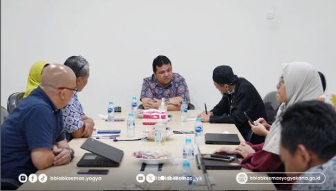 Inspektorat Jenderal Kementerian Kesehatan melaksanakan Piloting Pedoman Audit di BB Labkesmas Yogyakarta.