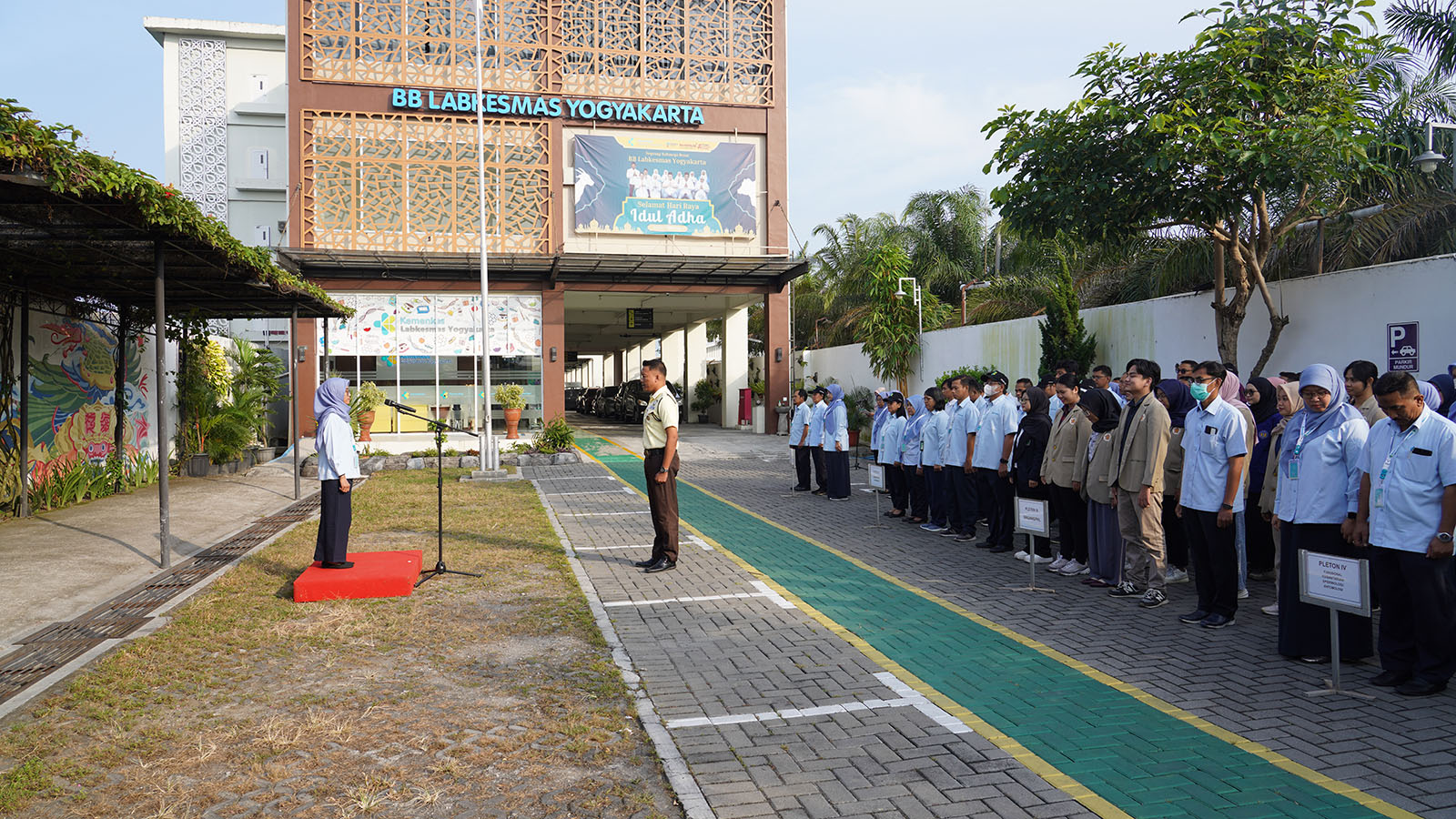 Apel Pagi BB Labkesmas Yogyakarta