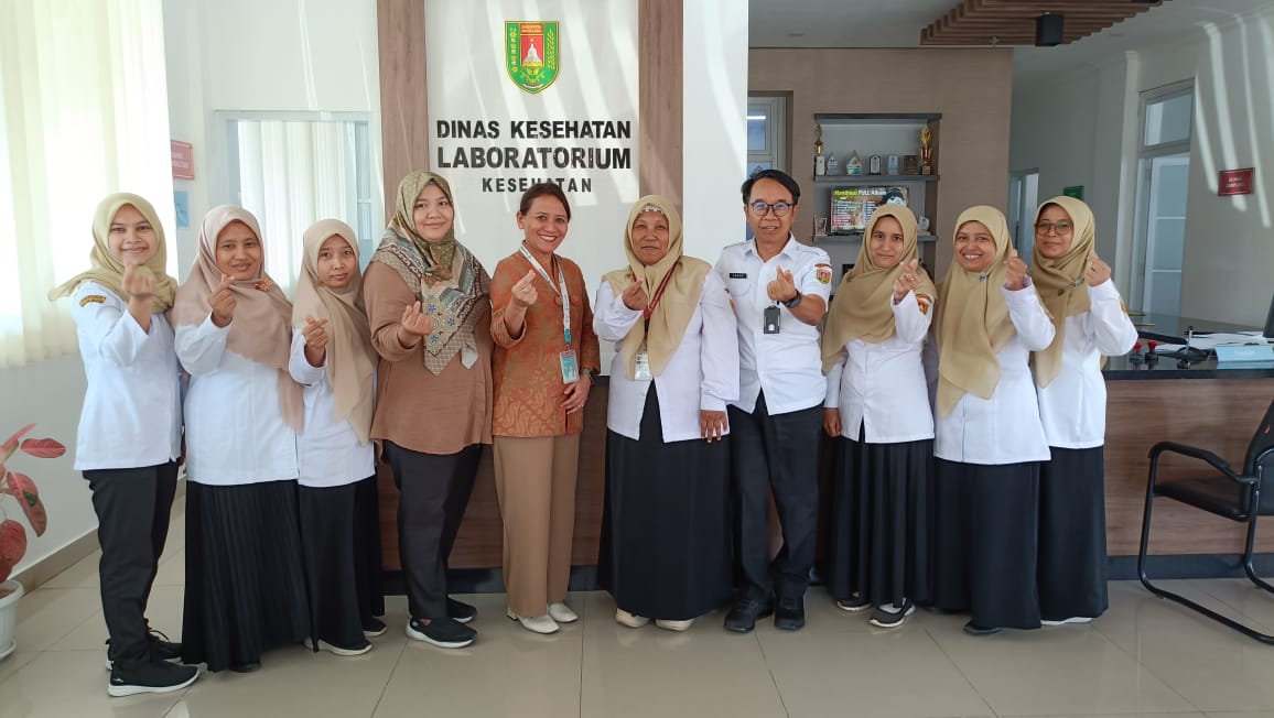 BB Labkesmas Yogyakarta Dampingi Pelaksanaan dan Penguatan Jaringan Labkesmas di Magelang