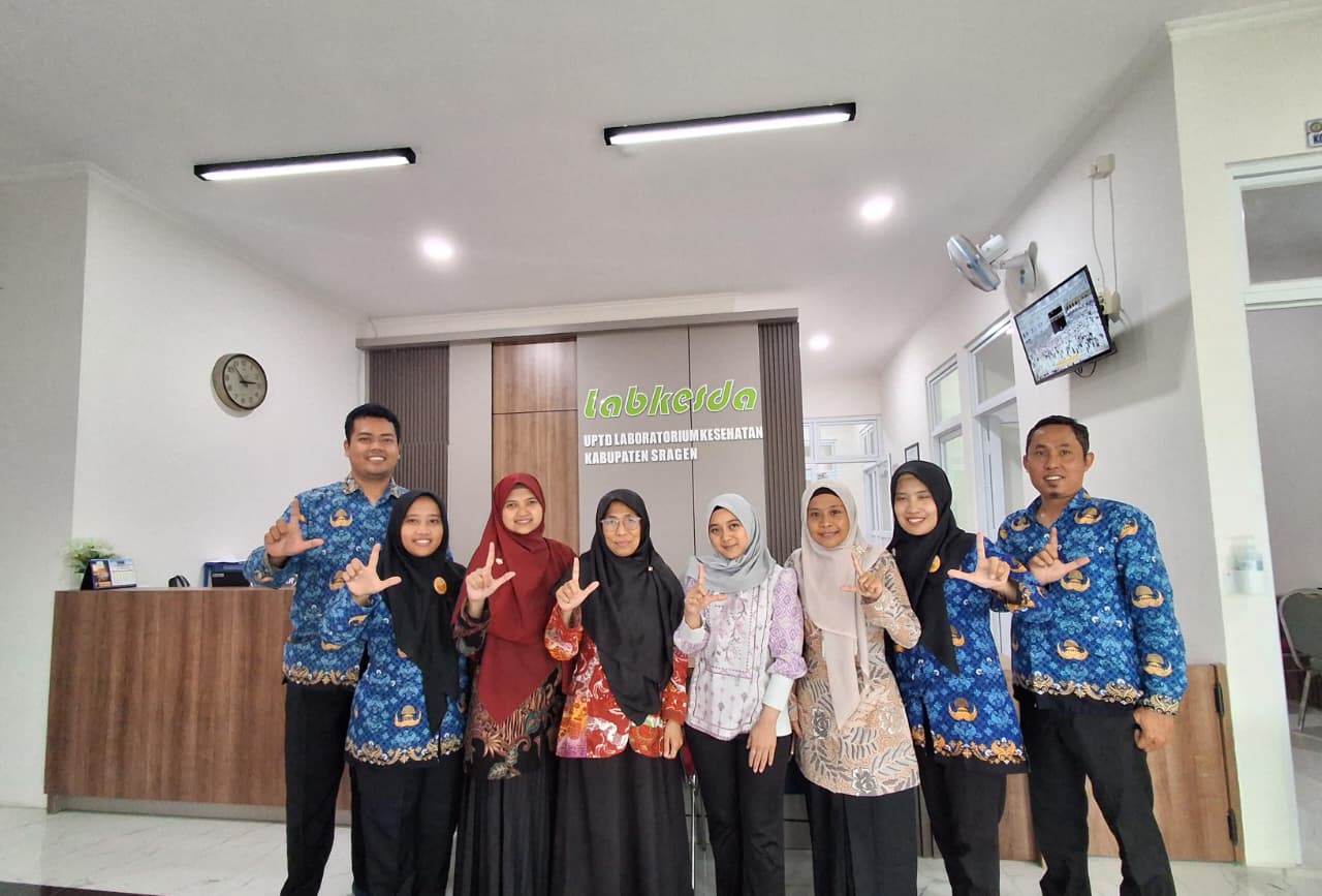 BB Labkesmas Yogyakarta Lakukan Pengawasan dan Pendampingan Pelaksanaan Labkesmas, serta Penguatan Jaringan Labkesmas di Kabupaten Sragen dan Kabupaten Klaten
