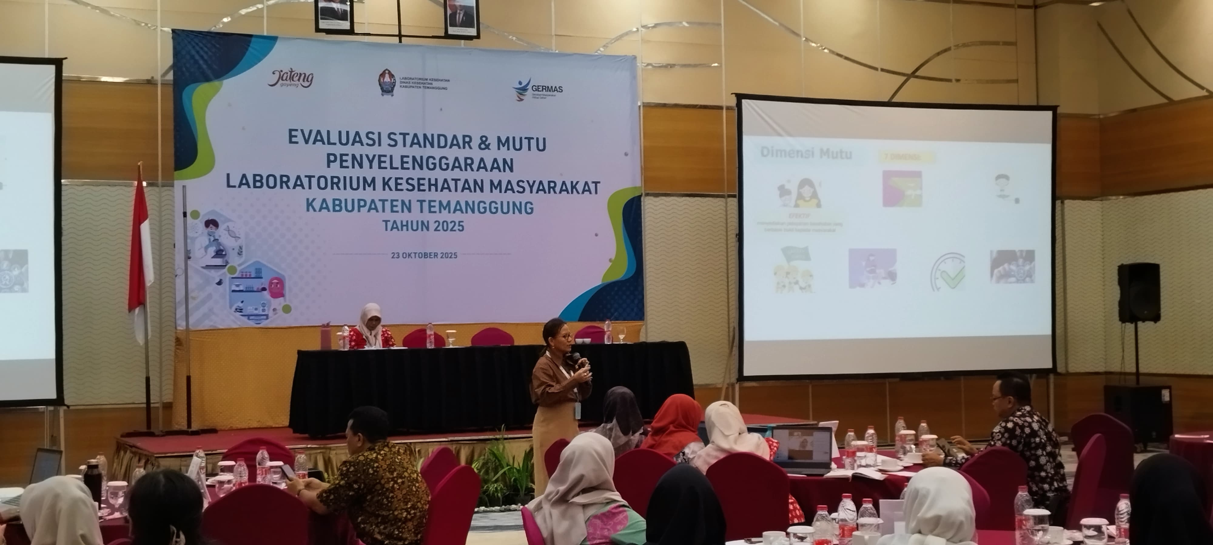 BB Labkesmas Yogyakarta Dukung Evaluasi Standar dan Mutu Penyelenggaraan Labkesmas di Kabupaten Temanggung