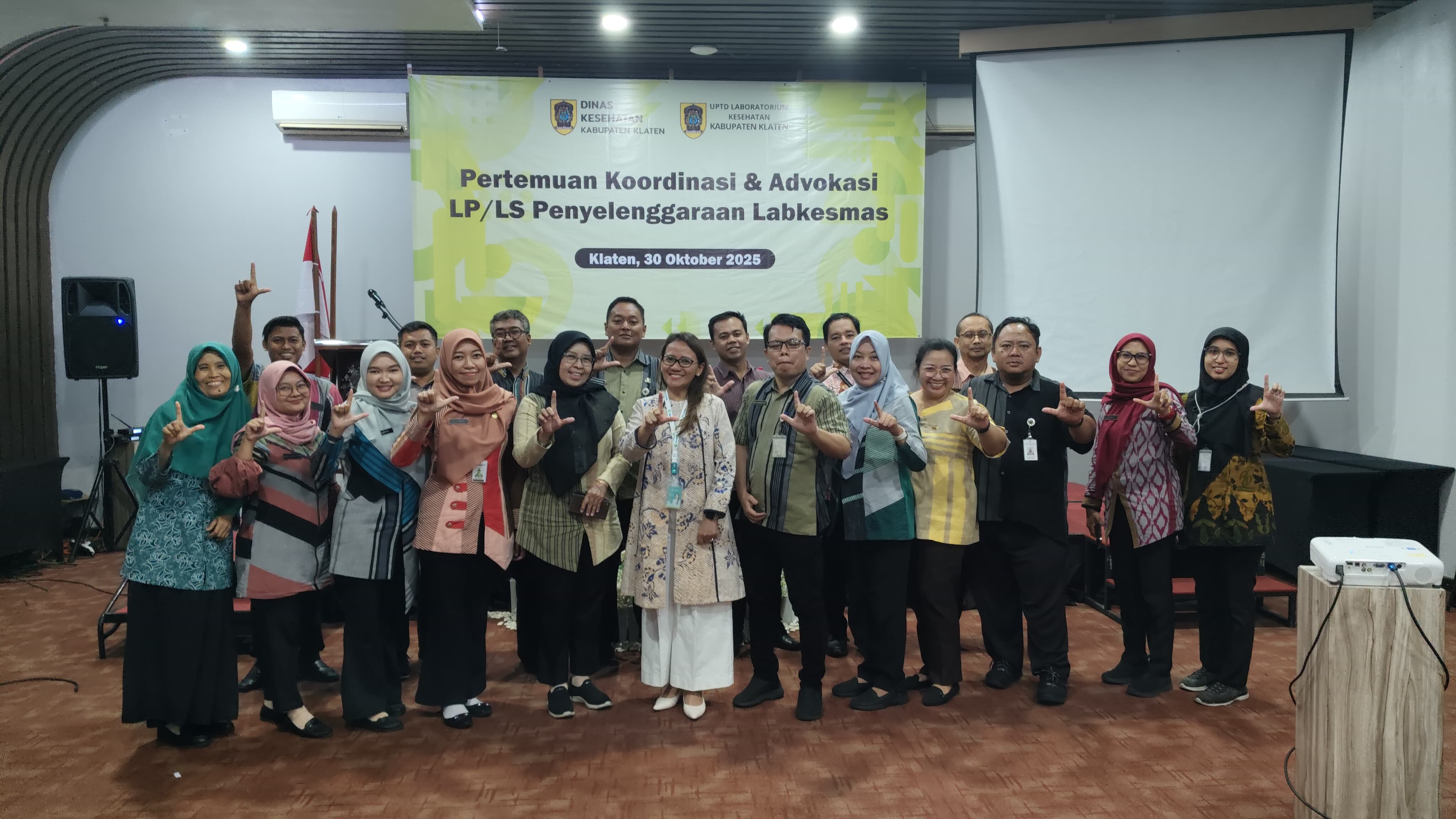 BB Labkesmas Yogyakarta Dukung Advokasi Lp/Ls Penyelenggaraan Labkesmas Di Kabupaten Klaten