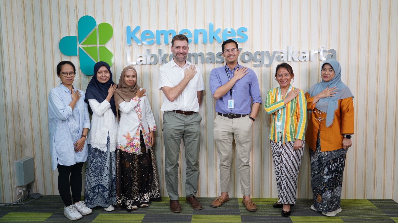 Kunjungan Koordinator WHO WPRO untuk Jaringan Laboratorium Campak-Rubella  di BB Labkesmas Yogyakarta