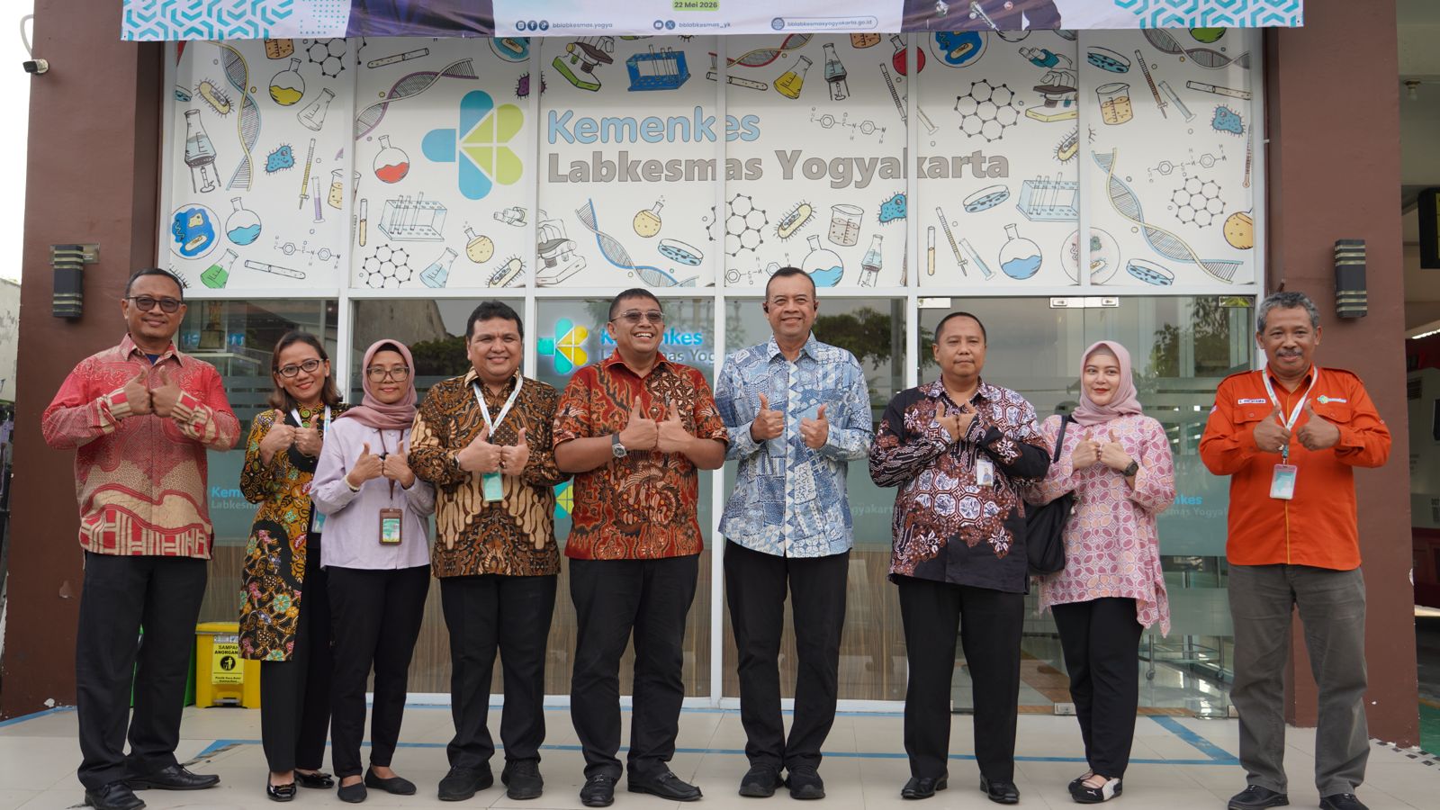 Audiensi Peluang Kerja Sama antara BPJS Kesehatan dan BB Labkesmas Yogyakarta dalam Penguatan Layanan Kesehatan.