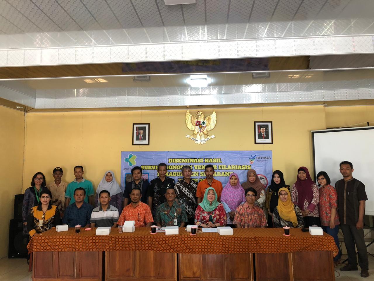 Diseminasi Hasil Survei Bionomik Vektor Filariasis Di Kabupaten Semarang Tahun 2018