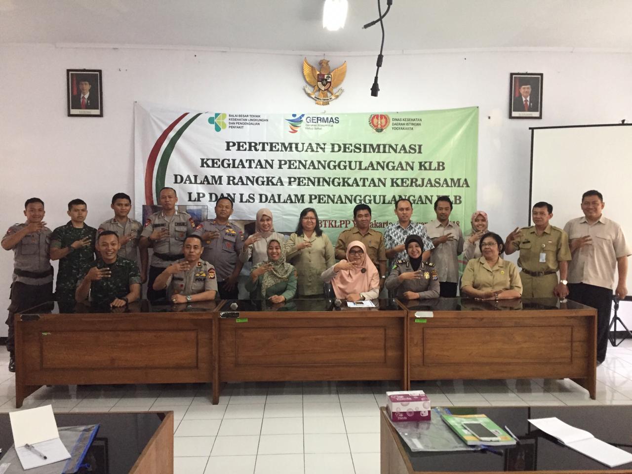 Pertemuan Koordinasi Jejaring Surveilans Dalam Pelaksanaan Kewaspadaan Dini Malaria di DIY