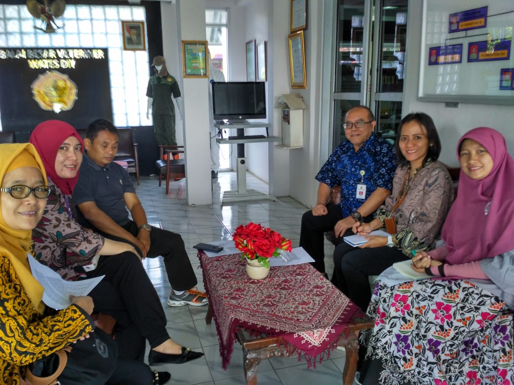 Koordinasi Kegiatan Kajian Faktor Risiko Flu Burung Tahun 2019  DI BBVET Wates Kulon Progo