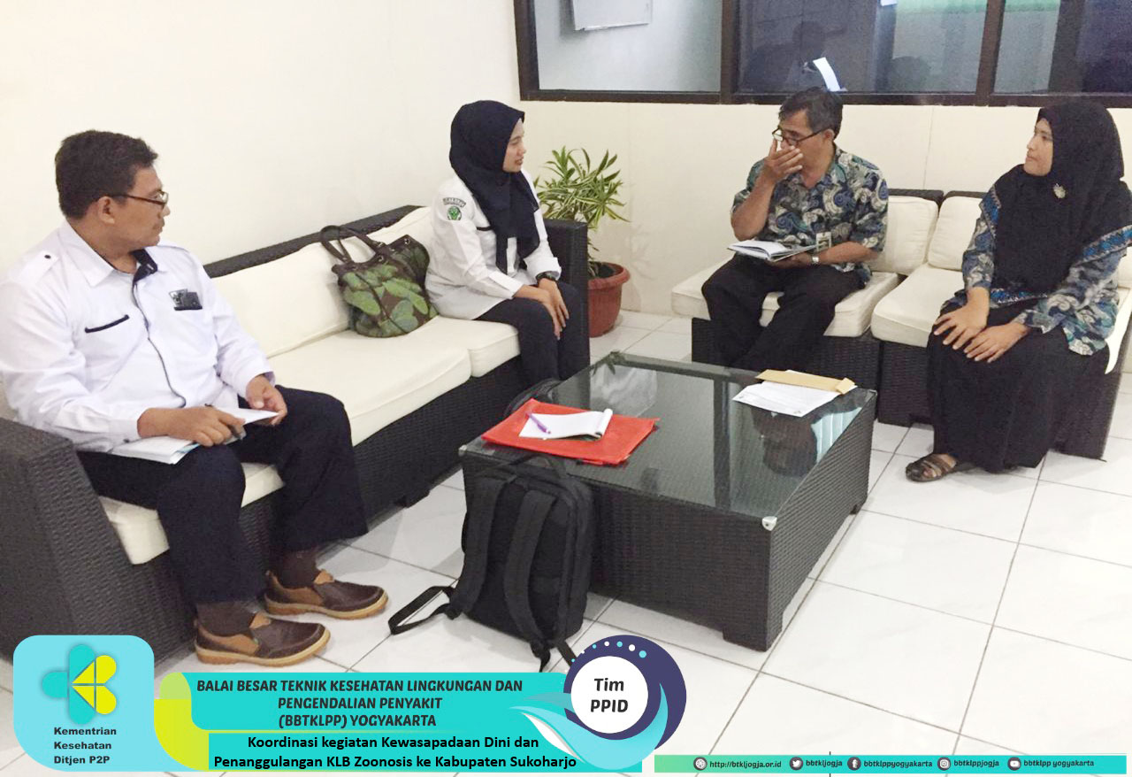 Koordinasi kegiatan Kewasapadaan Dini dan Penanggulangan KLB Zoonosis ke Kabupaten Sukoharjo