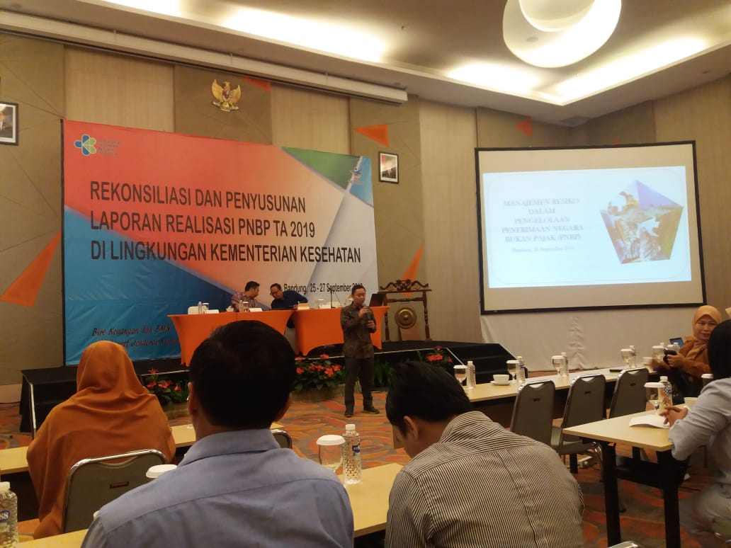 Rekonsiliasi dan Penyusunan Laporan Realisasi PNBP TA 2019 di Lingkungan Kementerian Kesehatan
