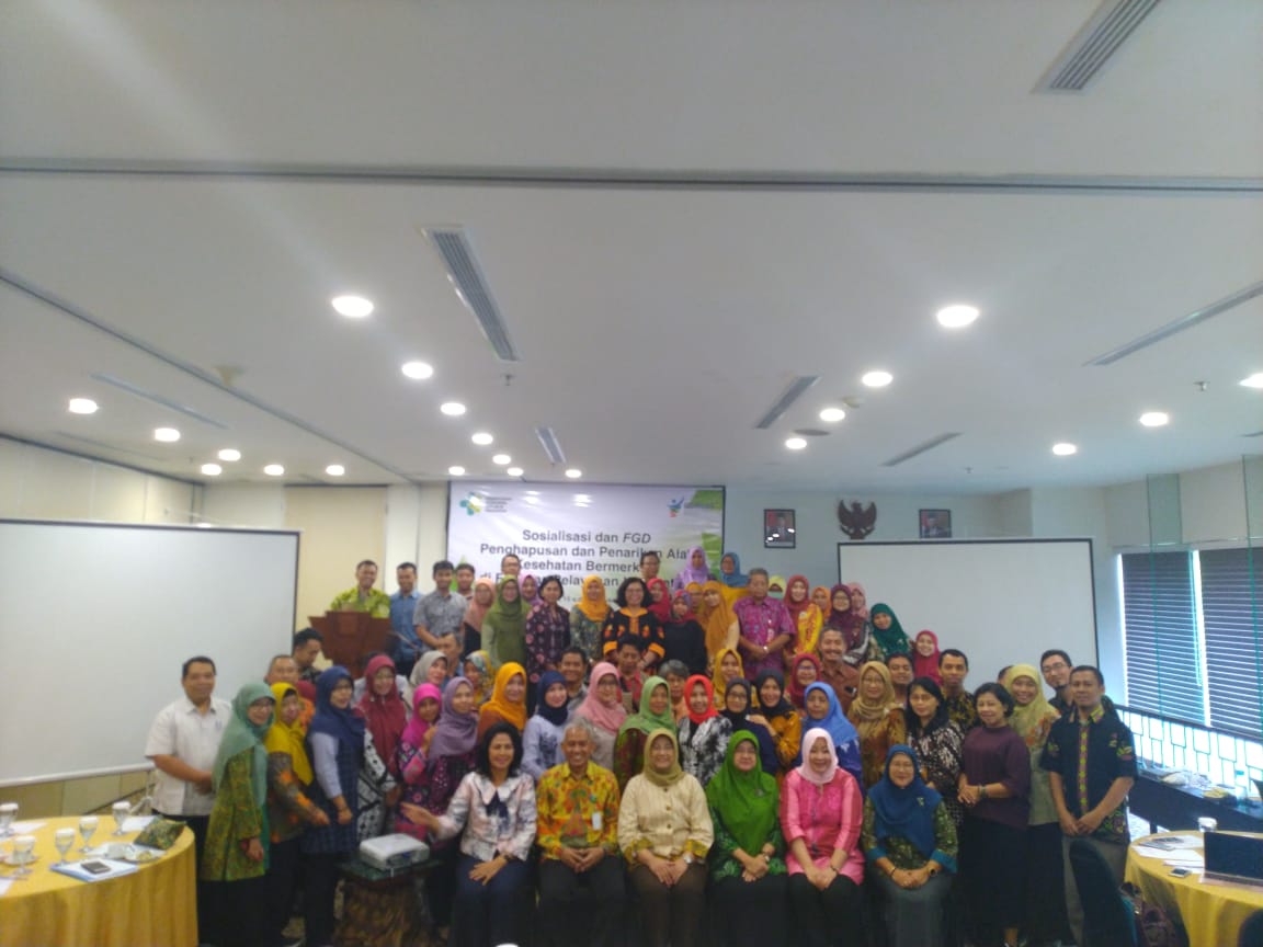Sosialisasi dan Focus Group Discussion (FGD) Penghapusan dan Penarikan Alat Kesehatan Bermerkuri di Fasilitas Pelayanan Kesehatan Yogyakarta