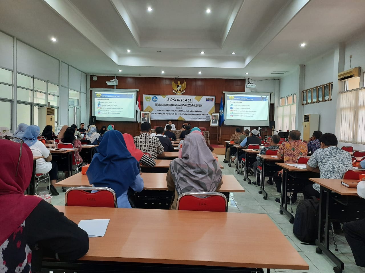 Sosialisasi Pembebasan Bea Masuk dan Cukai atas Impor Barang Penelitian dan Pengembangan Ilmu Pengetahuan