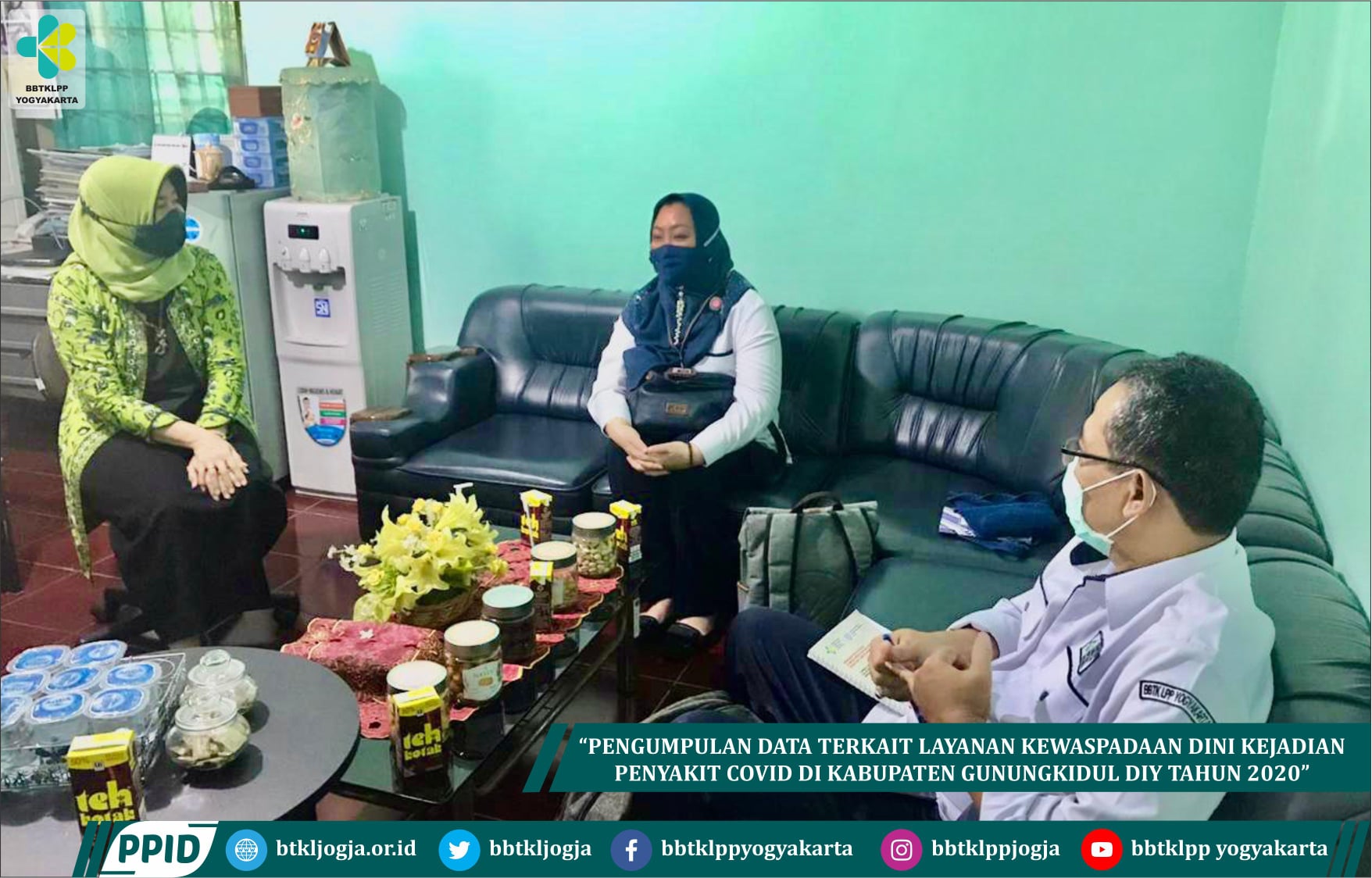 Pengumpulan Data Terkait Layanan Kewaspadaan Dini Kejadian Penyakit Covid Di Kabupaten Gunungkidul Diy Tahun 2020