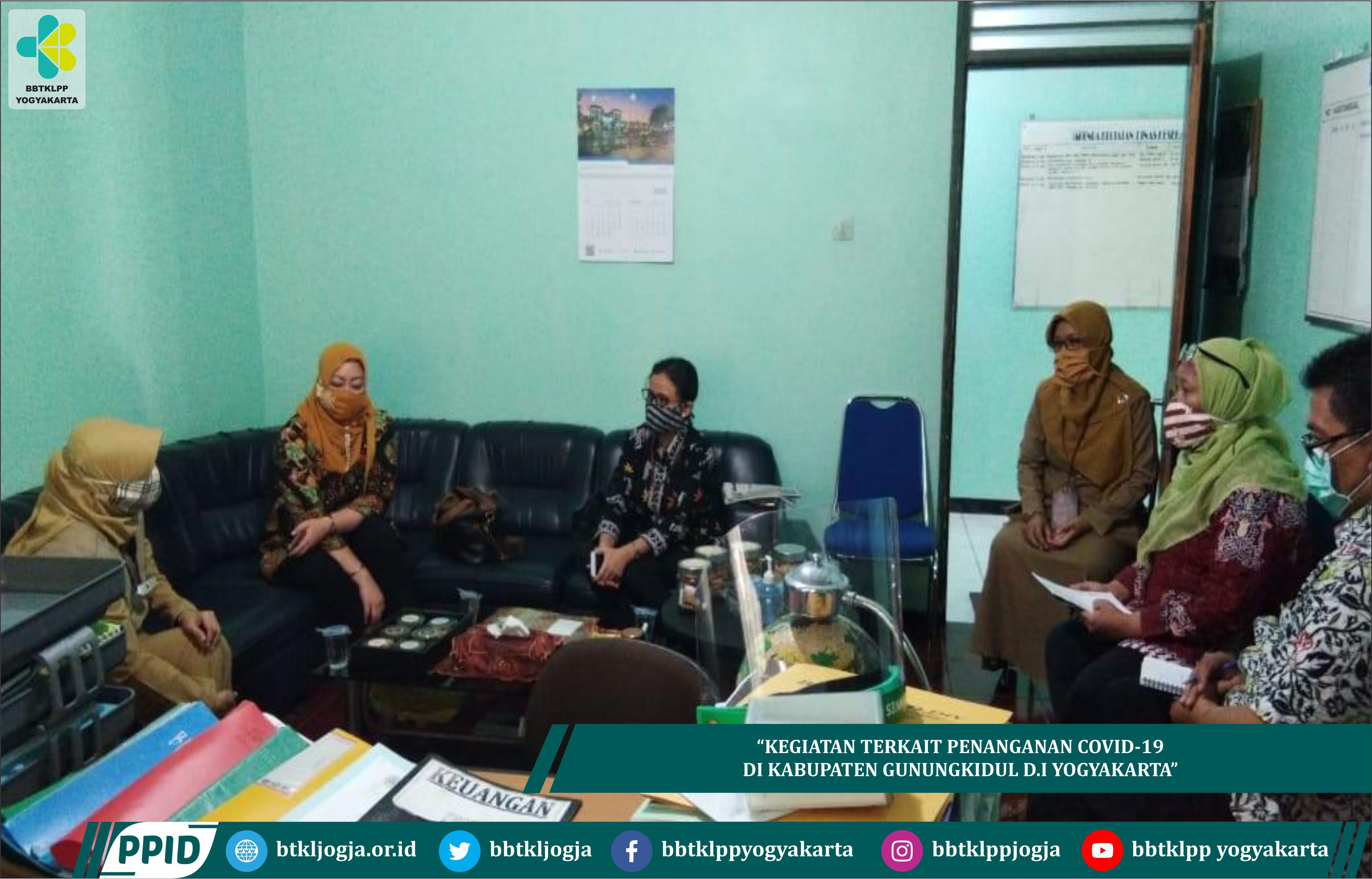 Kegiatan Terkait Penanganan Covid-19 Di Kabupaten Gunungkidul D.I Yogyakarta