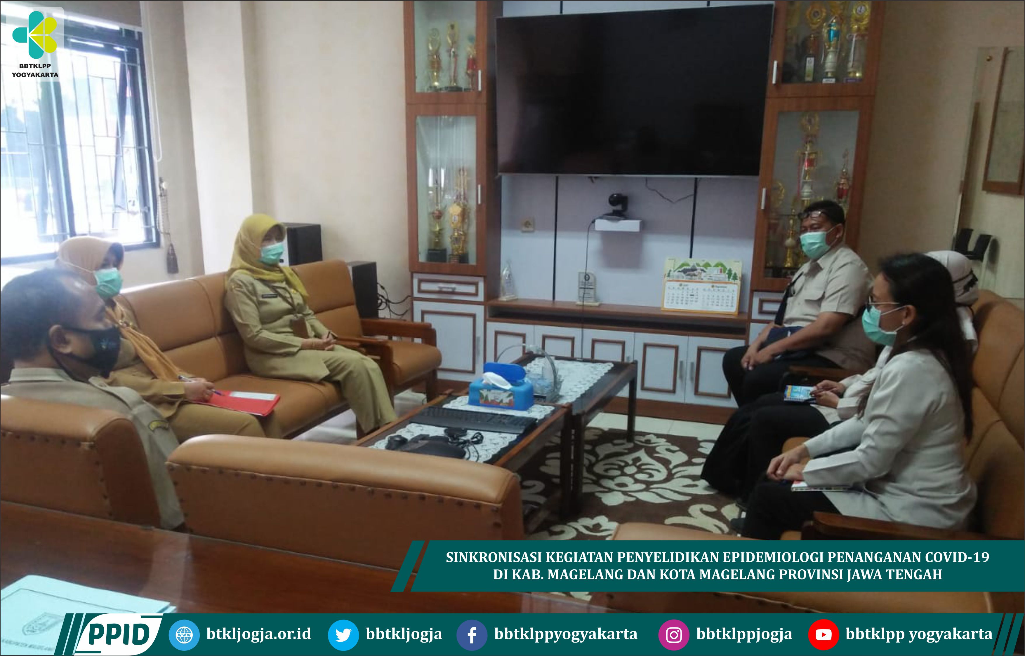 Sinkronisasi Kegiatan Penyelidikan Epidemiologi Penanganan Covid-19 Di Kab. Magelang Dan Kota Magelang Provinsi Jawa Tengah