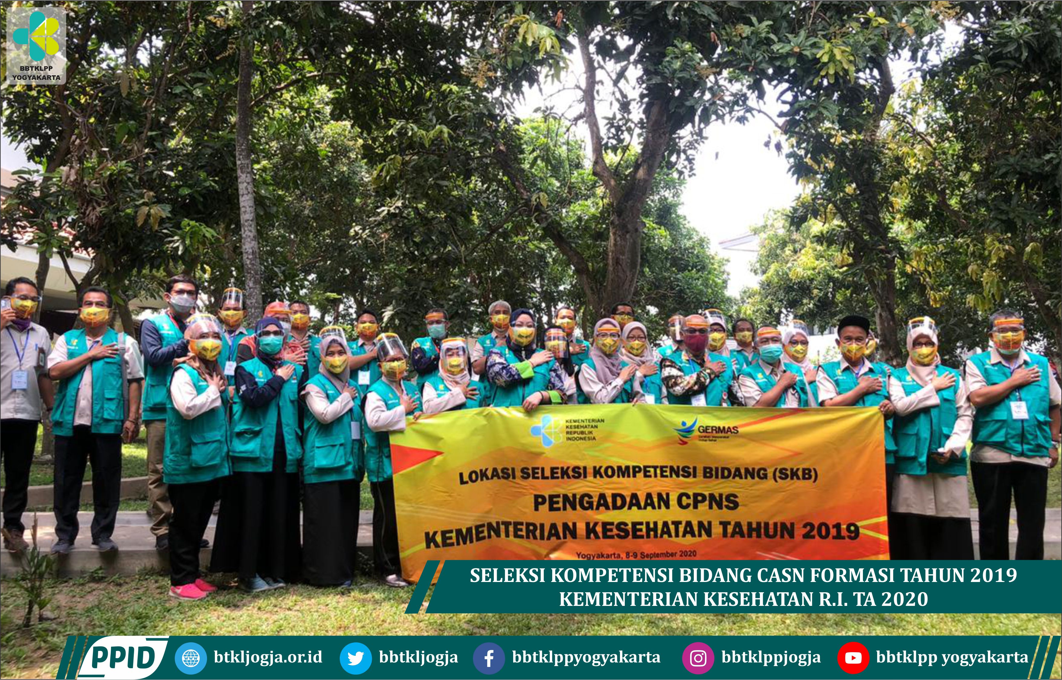 Seleksi Kompetensi Bidang Casn Formasi Tahun 2019 Kementerian Kesehatan R.I. TA 2020