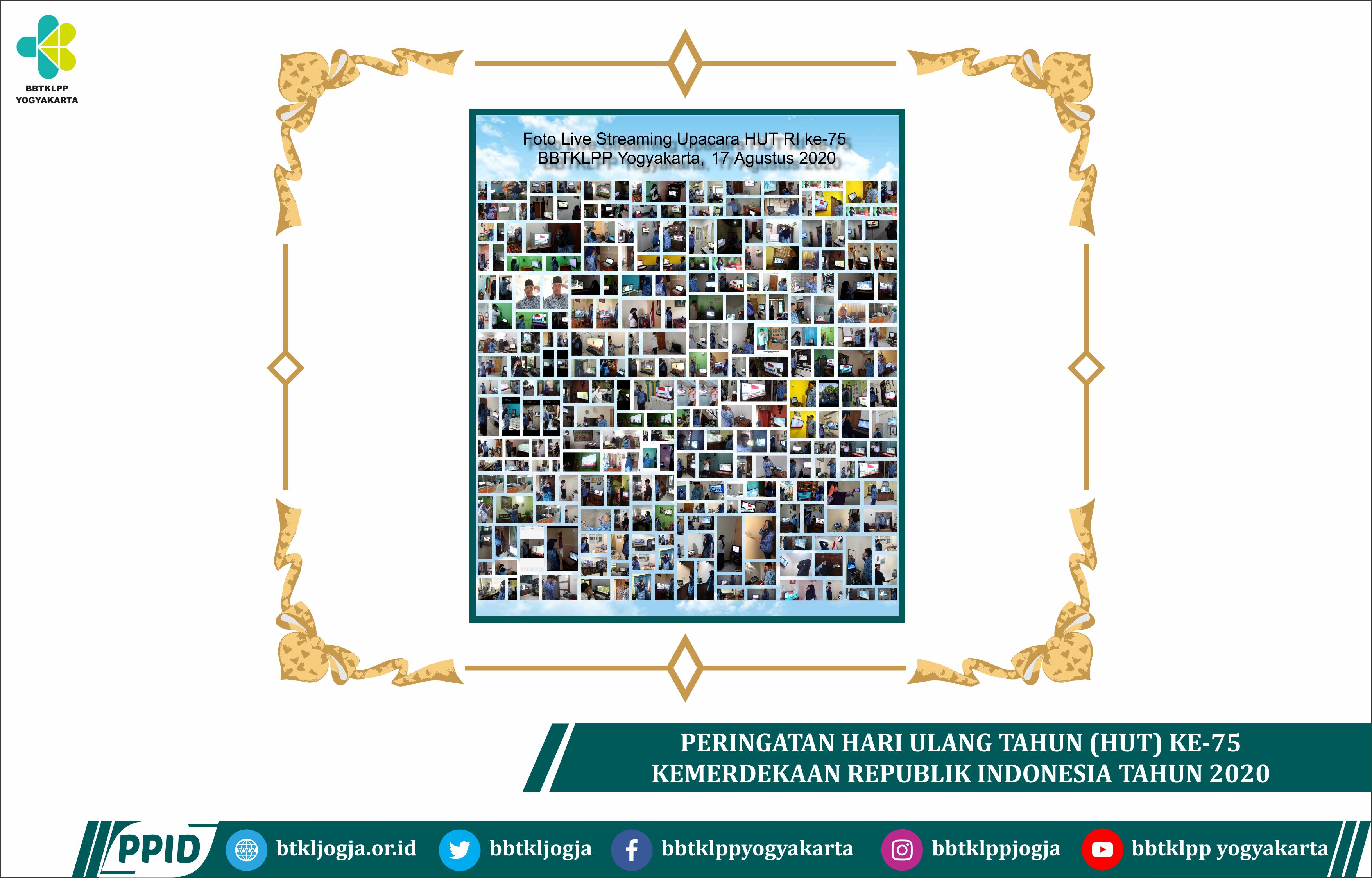 Peringatan Hari Ulang Tahun (HUT) Ke-75 Kemerdekaan Republik Indonesia Tahun 2020