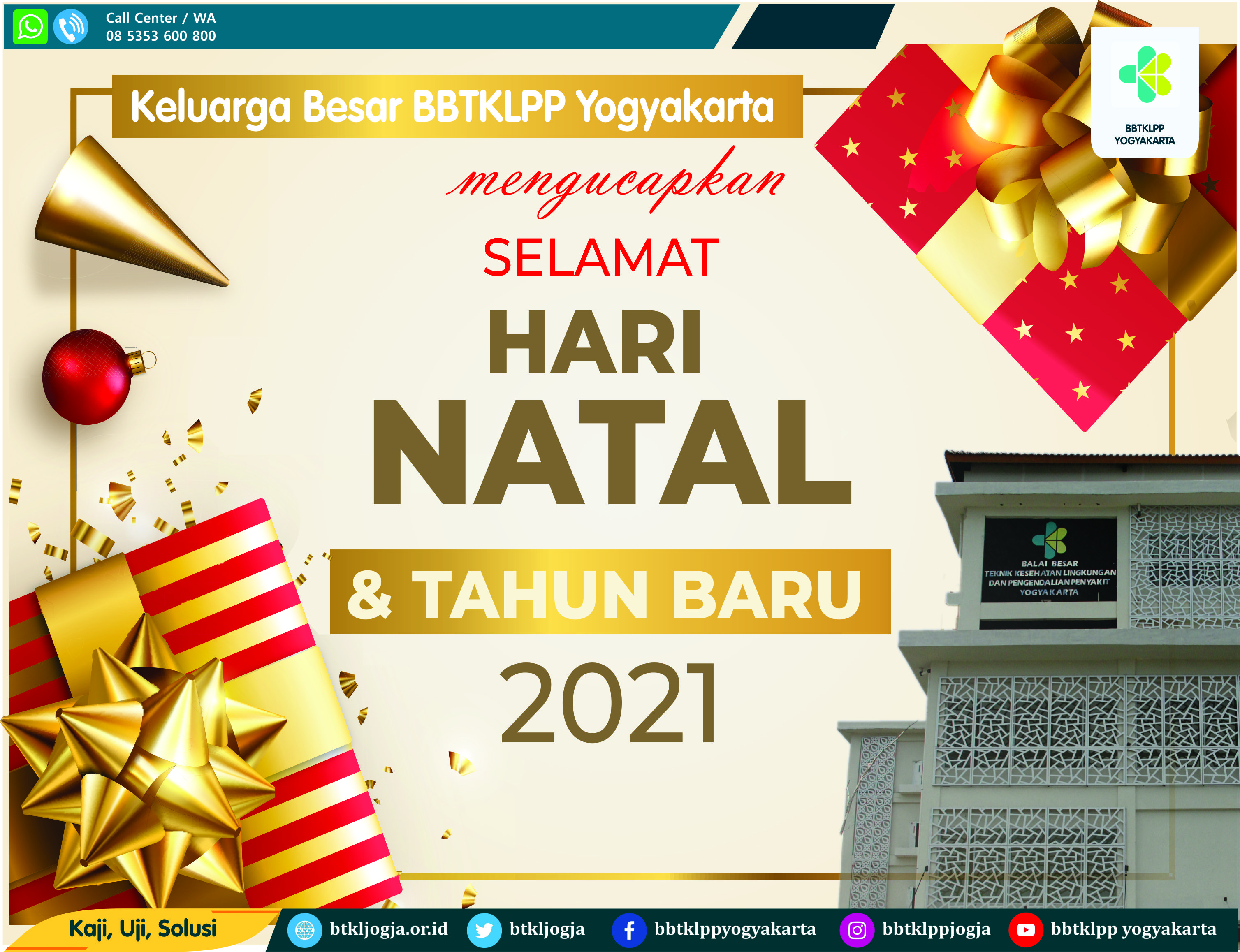 Selamat Hari Natal dan Tahun Baru 2021