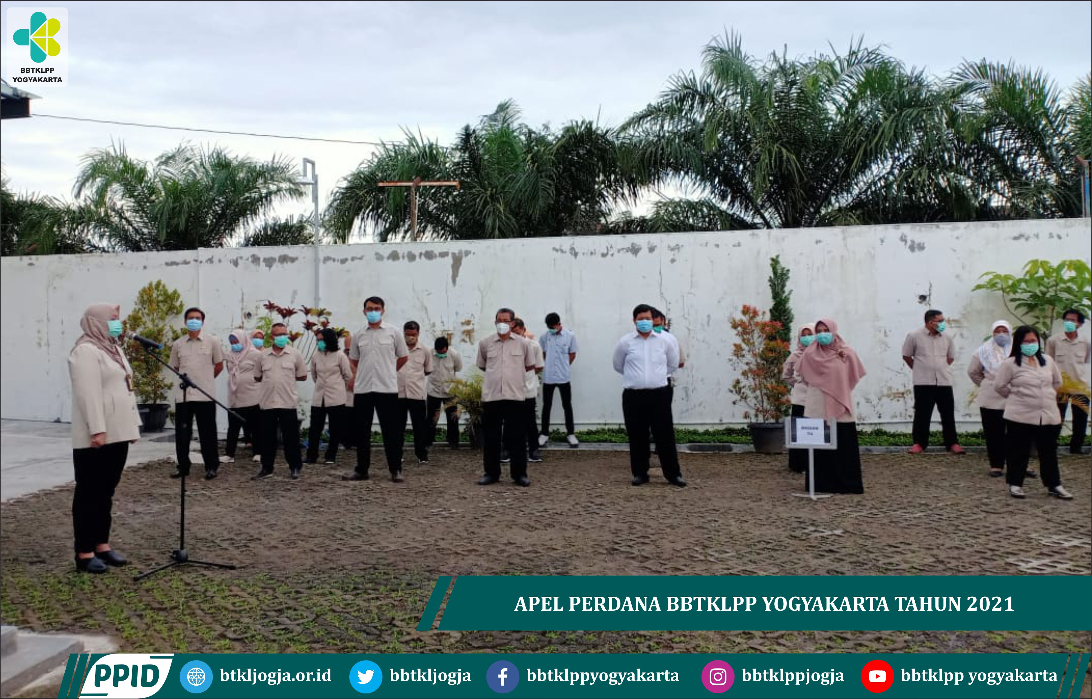 Apel Perdana Bbtklpp Yogyakarta Tahun 2021