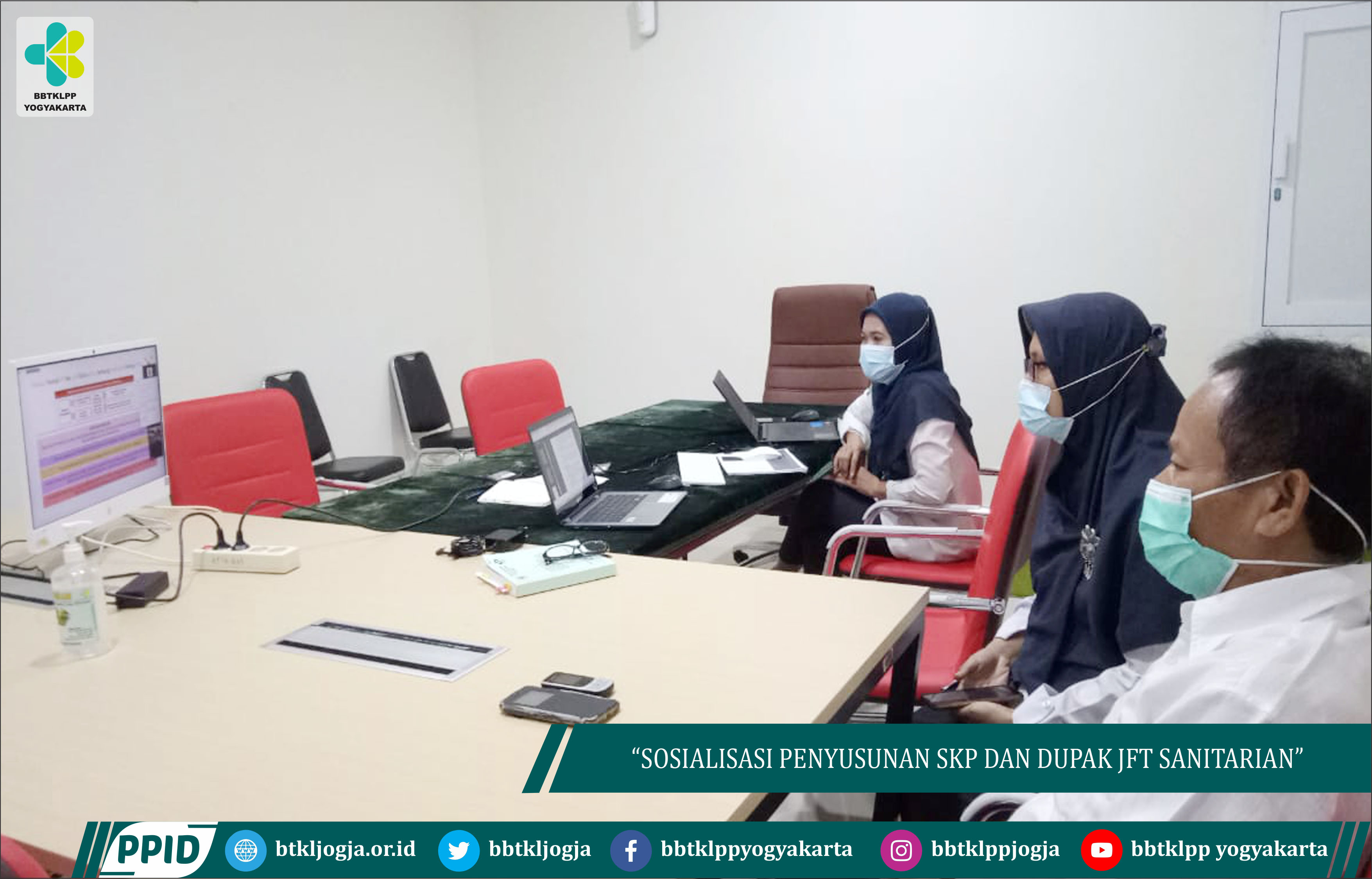 "Sosialisasi Penyusunan SKP Dan Dupak JFT Sanitarian"