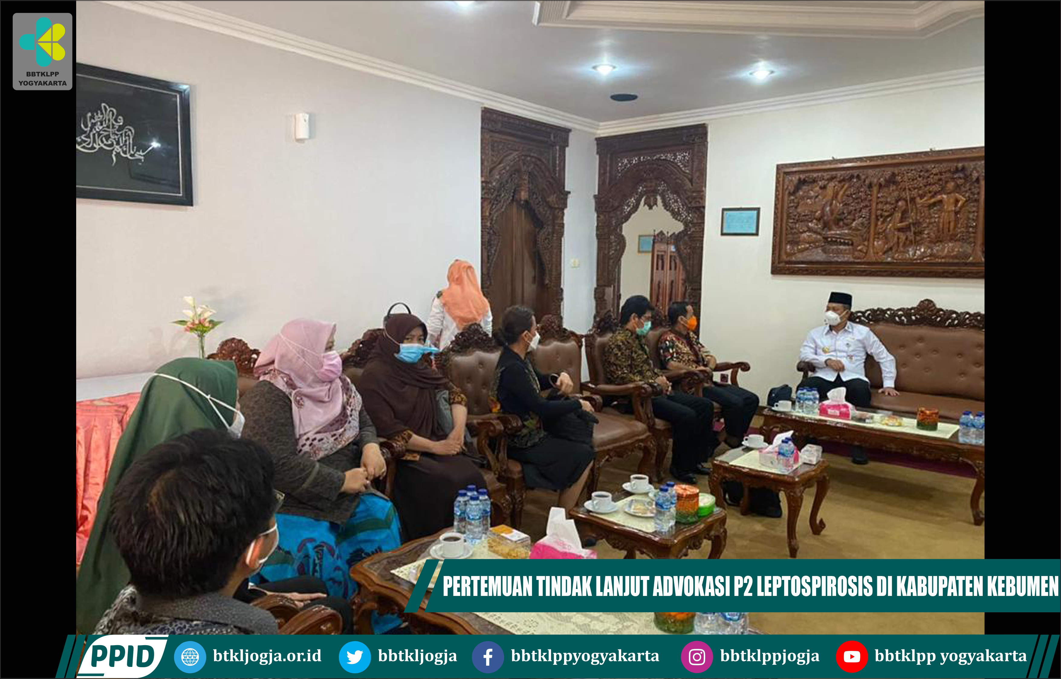 Pertemuan Tindak Lanjut Advokasi P2 Leptospirosis Di Kabupaten Kebumen