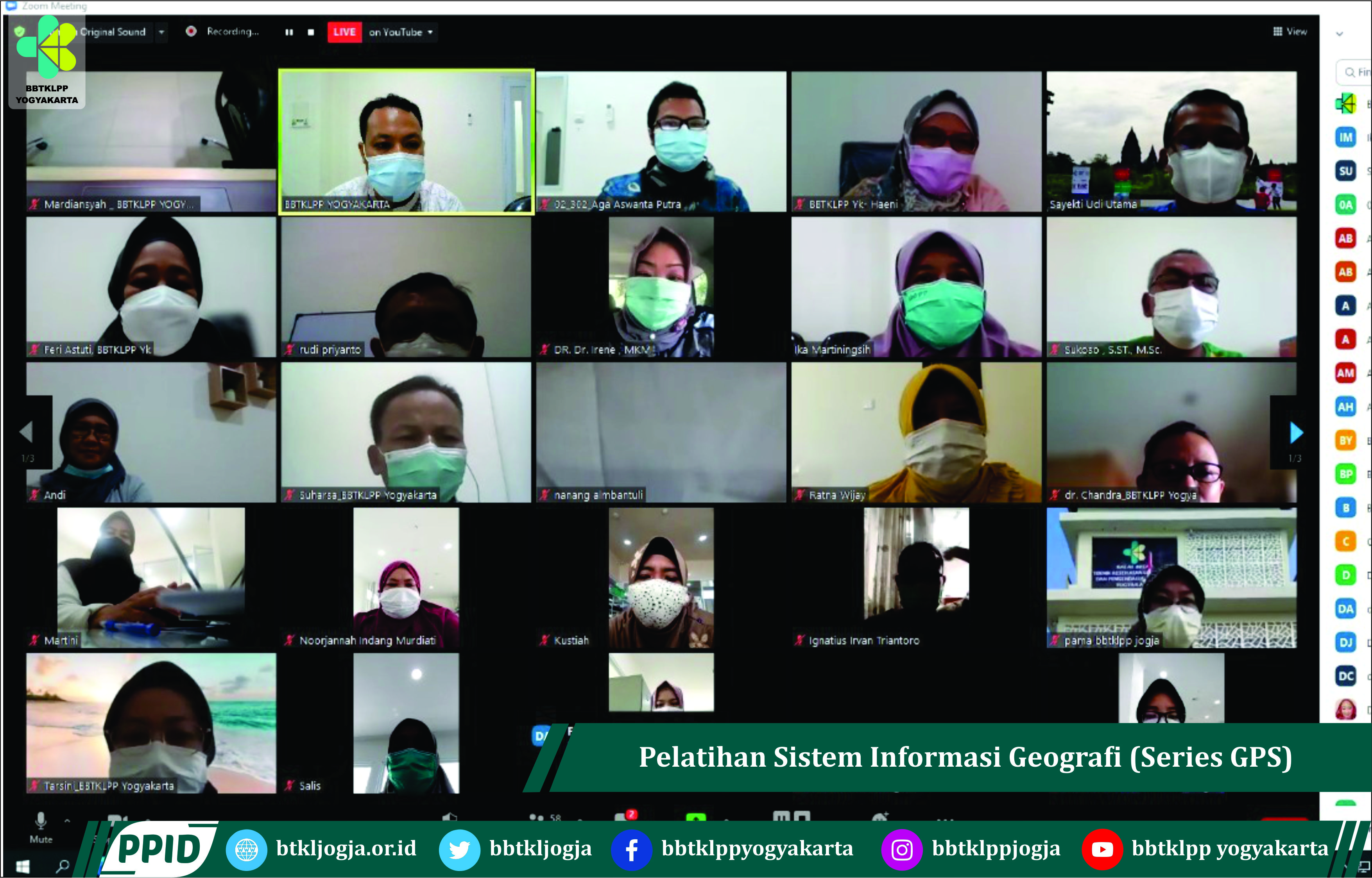 Pelatihan Sistem Informasi Geografi (Series GPS)