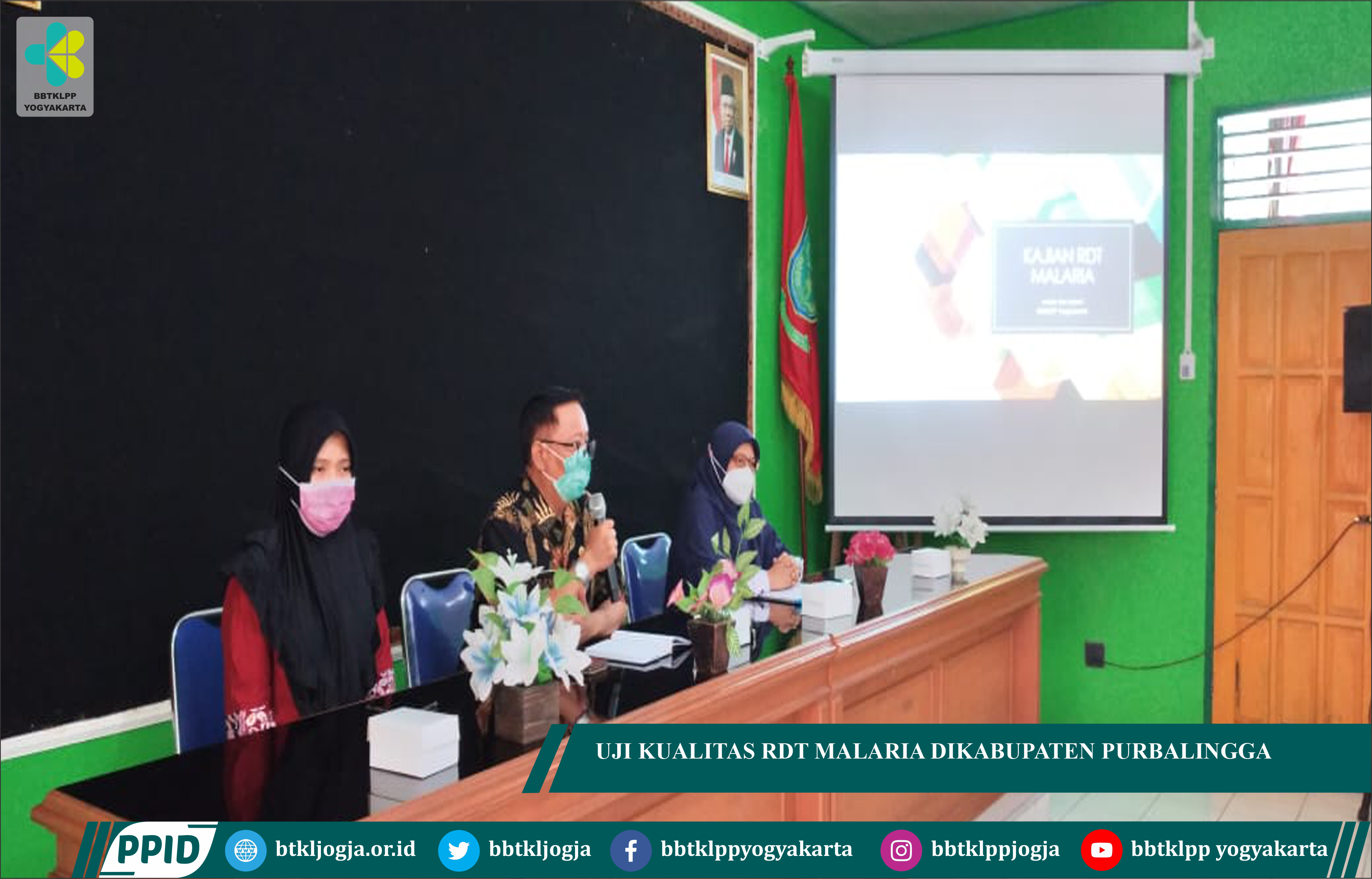Uji Kualitas RDT Malaria di Kabupaten Purbalingga