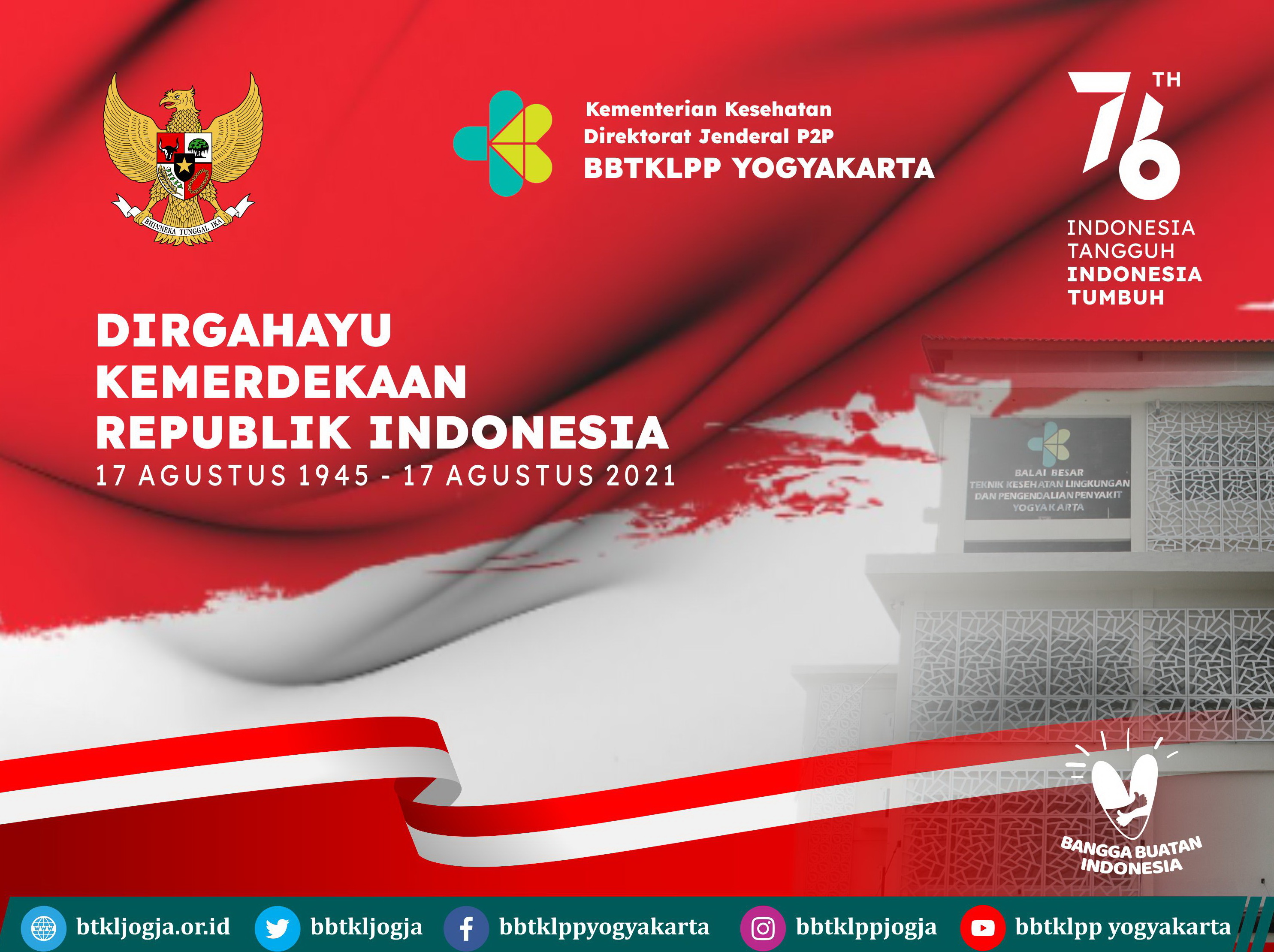 Selamat Hari Kemerdekaan ke-76 Republik Indonesia